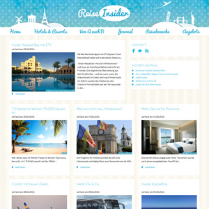Webdesign Website - reiseinsider