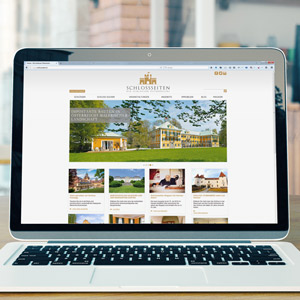 Webdesign Homepage - Schlossseiten