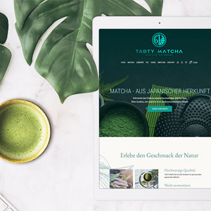 Webshop - Tasty Matcha