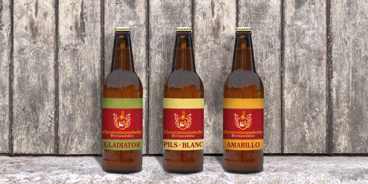 Etiketten-Design - Ehrentrautmannsdorfer Biermanufaktur