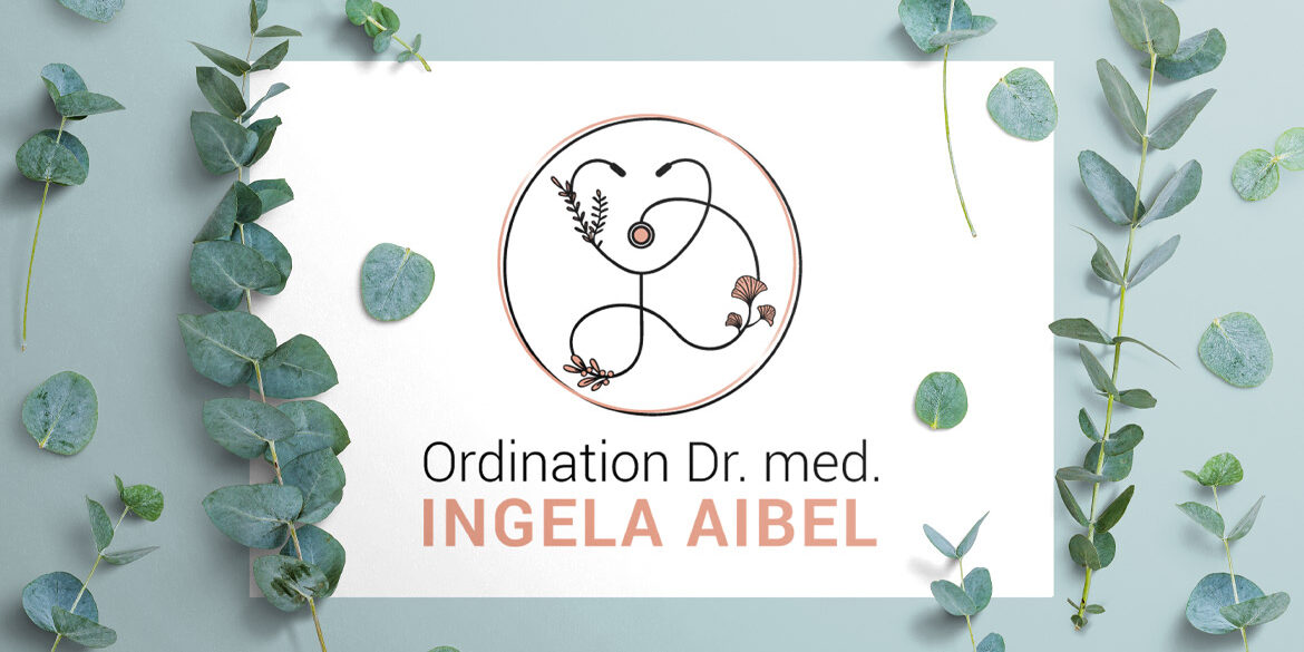 Logodesign - Ordination Dr. Aibel